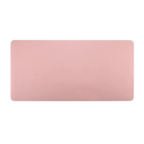 Universal Tapis de souris en cuir pour ordinateur Tapis de souris pour gaming Tapis pour souris pour gamer Tapis de table pour PC Tapis clavier(Rose)