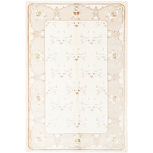 Vidal Tapis de laine 183x124 beige Darya