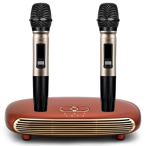 Yonis Microphone Bluetooth Sans Fil Pour Karaoke