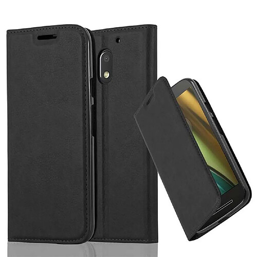 Cadorabo Coque Motorola MOTO E3 Etui en Noir