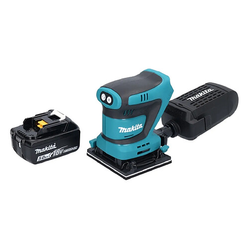 Makita DBO481T1 Ponceuse vibrante sans fil 112 x 102mm 18V + 1x Batterie 5,0Ah - sans Chargeur