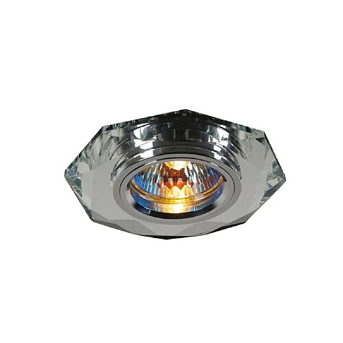 Inspired Encastré Downlight Hexagonal Rim Only Clear, Requiert 100035310 pour compléter l'article