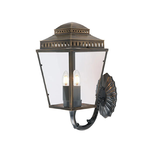 Elstead Lighting Applique murale extérieur Mansion Laiton