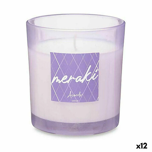 Acorde Bougie Parfumée Violet (120 g) (12 Unités)