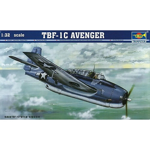 Grumman TBF-1C Avenger - 1:32e - Trumpeter