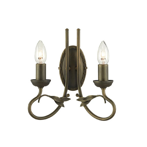 Elstead Lighting Applique murale Olivia Noir,Or