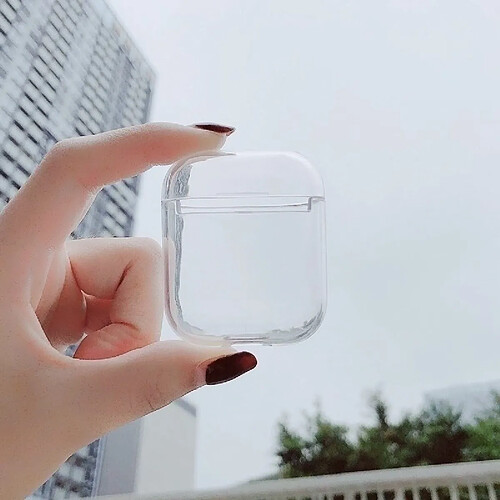 Wewoo Coque Housse de protection transparente pour Apple AirPods 1/2