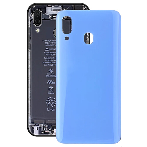 Wewoo Couvercle de la batterie pour Galaxy A40 SM-A405F / DS SM-A405FN / DS SM-A405FM / DS bleu