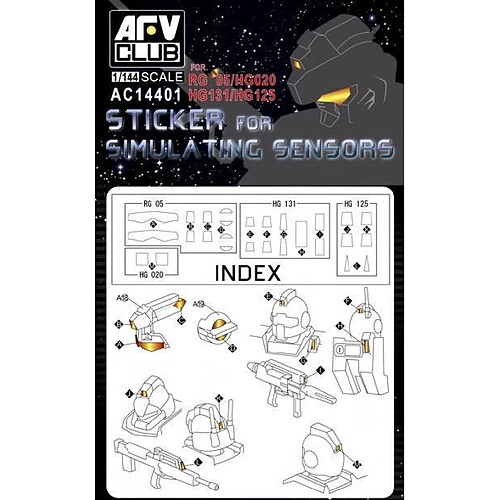 Afv Club Sticker for Simulating Sensors - 1:144e - AFV-Club