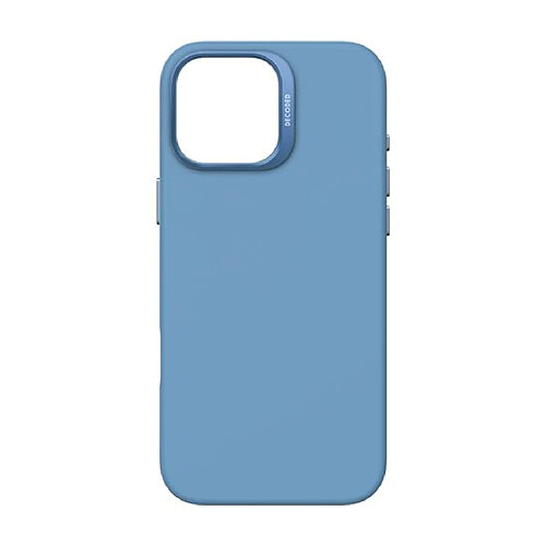 Decoded Coque pour iPhone 16 Pro Max Compatible MagSafe Antichocs et Antimicrobienne Bleu