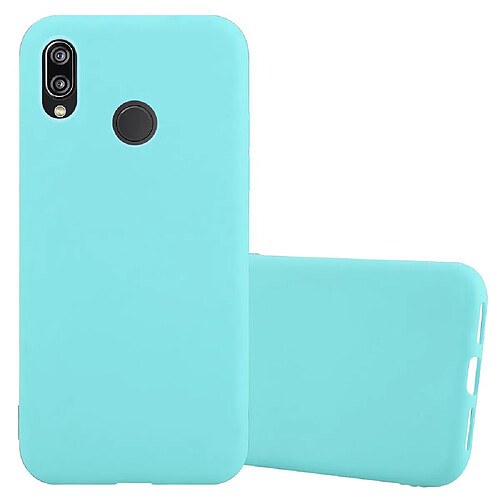 Cadorabo Coque Huawei P20 LITE 2018 / NOVA 3E Etui en Bleu