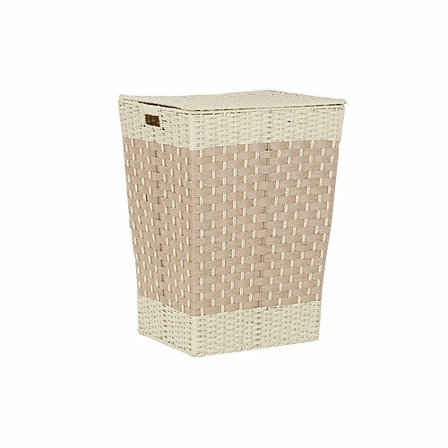 Panier à linge DKD Home Decor Naturel Tressé Métal Fibre (43 x 35 x 59 cm) · Reconditionné