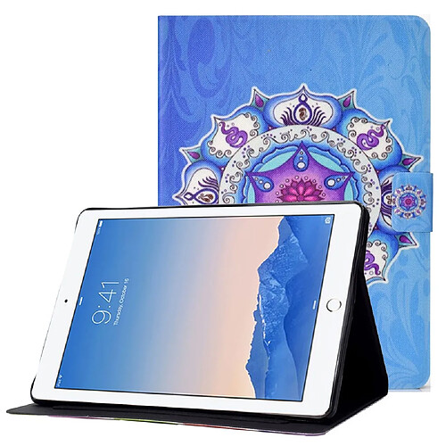 Etui en PU fermoir magnétique avec support et porte-cartes pour votre iPad Air (2013)/Air 2/9.7-pouces (2017)/(2018) - Gyro