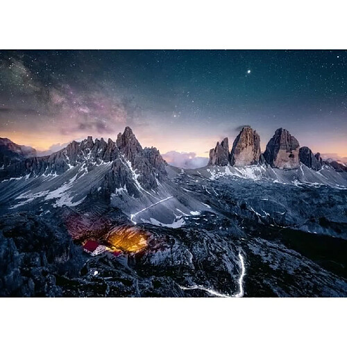 Ravensburger-Puzzle 1000p-Les Tre Cime di lavaredo, Dolomites (Highlights)-des 14 ans-Puzzle de qualité supérieure-12000256