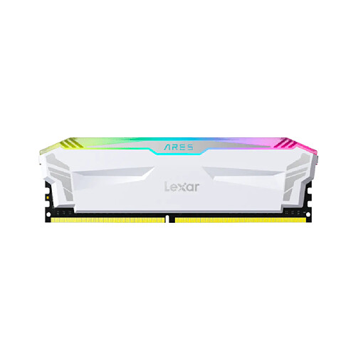 Lexar ARES RGB Mémoire PC 16Go (2x8Go) DDR4 4000MHz CL18 Blanc