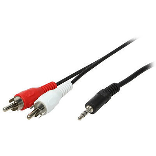 Câble audio Jack 3.5mm vers 2x RCA (Cinch)