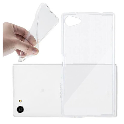 Cadorabo Coque Sony Xperia Z5 PREMIUM Etui en Transparent