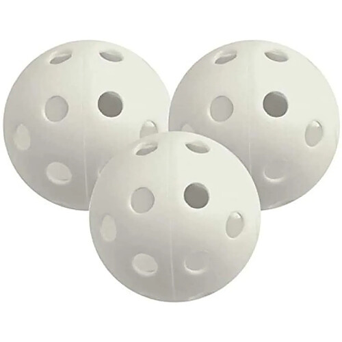 Airflow Ball, Balles d'entrainement au golf pour le jardin 6 Balles Blanches