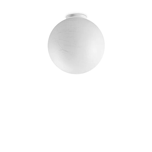 Ideal Lux Plafonnier Globe Blanc 40cm