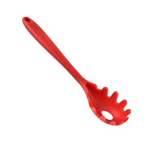 Spaghetti Spoon Spaghetti Spoon Cuillère À Servir Nouilles Fourchette Rouge