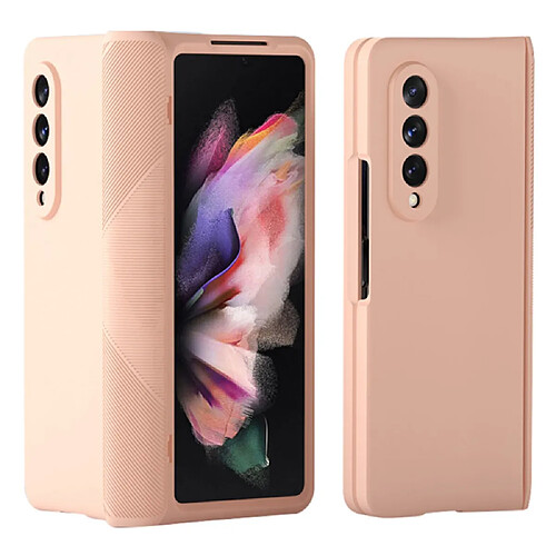 Coque en TPU anti-chute, antichoc rose pour votre Samsung Galaxy Z Fold3 5G