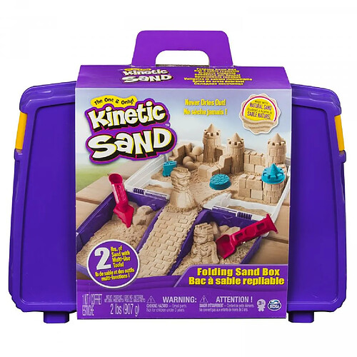 Spinmaster Kinetic Sand Mallette d activites 900 g