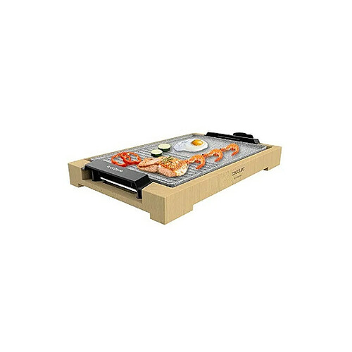 Cecotec Plancha électrique Tasty&Grill 2000 Bamboo MixStone