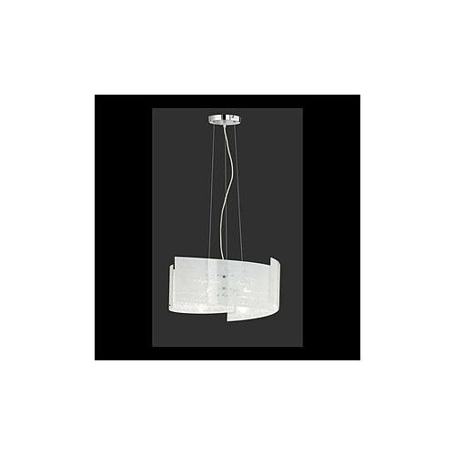 TRIO LIGHTING Suspensions Signa Blanc 3x40W E27