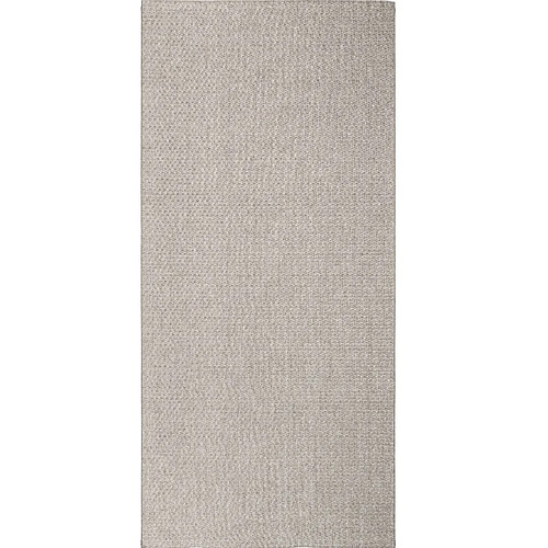 Thedecofactory BANGALOR - Tapis de couloir extérieur/intérieur aspect jute gris 80x150