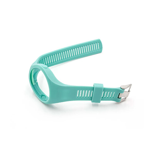 vhbw bracelet TPE 25cm compatible avec Polar M200 montre connectée - turquoise