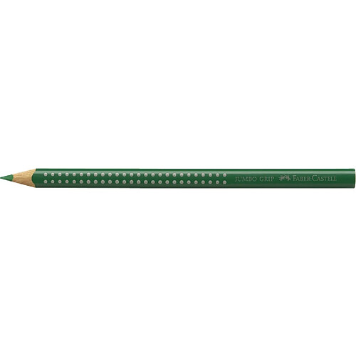 FABER-CASTELL Crayons de couleur JUMBO GRIP, vert olive ()