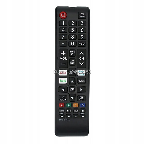 GUPBOO Télécommande Universelle de Rechange Bouton TV IME VIDEO Rakuten pour SAMSUNG Smart TV