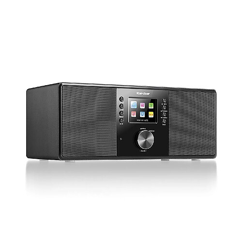 Karcher DAB 7000i DAB+ Radio de bureau AUX, Bluetooth, DAB+, USB compatible DLNA noir