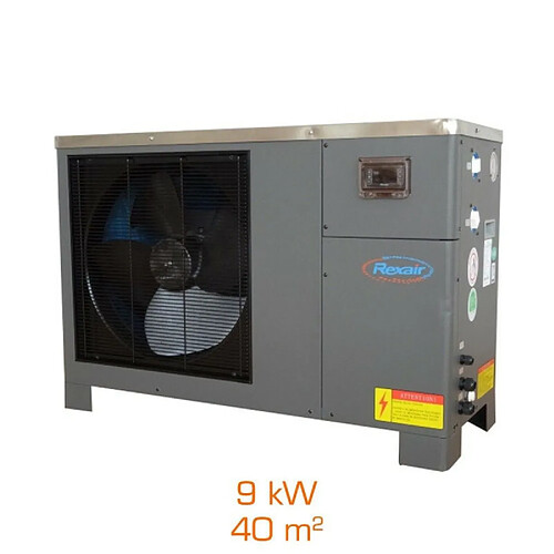 Pompe à chaleur réversible REXAIR Style'PAC 13 - 13kW - 70 m3