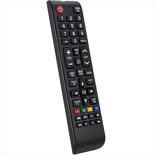 SANAG Telecommande Universelle Pour Tv Samsung-Compatible Avec Tous Les Modèles, Installation Facile, Sans Programmation, Design Ergonomique Et Durable