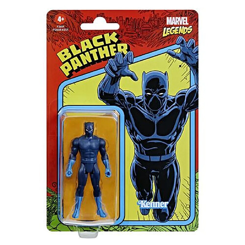 MARVEL LEGENDS - Figurine de collection Retro 375 Black Panther de 9 - 5 cm