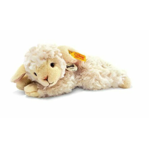 Steiff - 280030 - Agneau en peluche Linda - couché