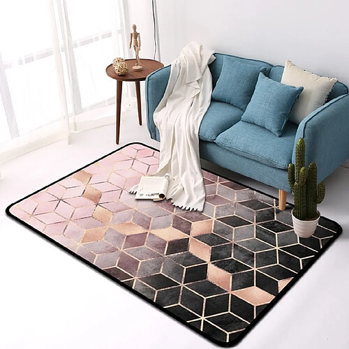 Tapis décoratif Wewoo - Motif géométrique 80x120 cm