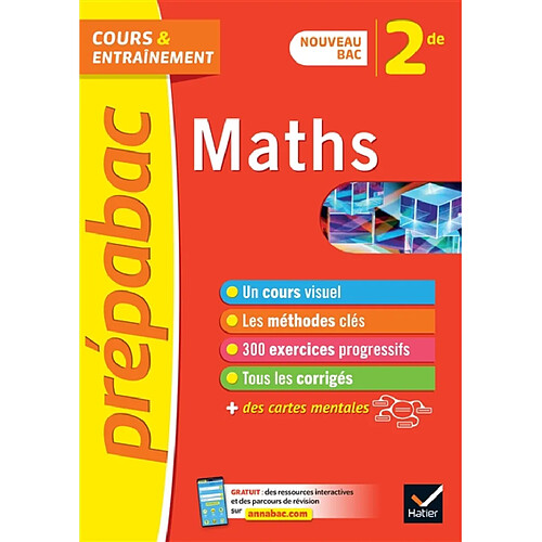 Maths 2de : nouveau bac · Occasion