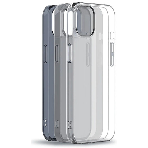 My Way Myway Pack 3 coques pour iPhone 13 Souple Transparent