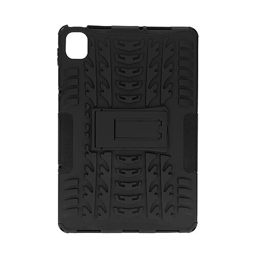 Avizar Coque Xiaomi Pad 5 et Pad 5 Pro Bi-matière avec Béquille Support Noir