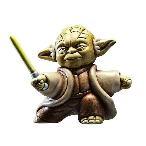 STAR WARS Joy Toy 651377 Fighting Yoda Que la Force Soit avec Vous High End en céramique Collectors Figure en Cuir Noble Boîte de présentation