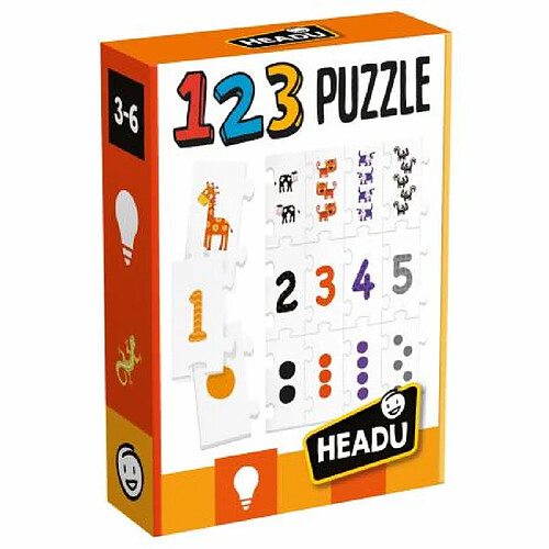 HEADU 123 Puzzle Sequences et quantites de chiffres