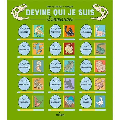 Devine qui je suis : dinosaures