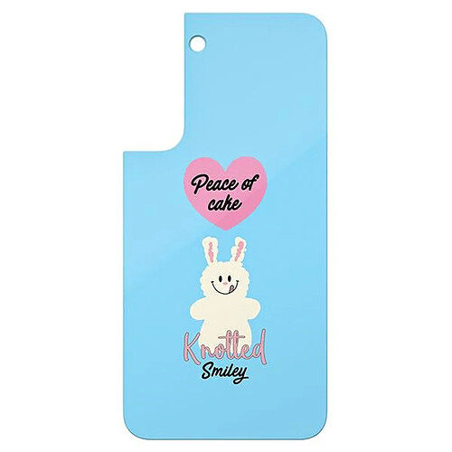 panel samsung gp-tou021amdlw do etui frame cover do galaxy s22+ niebieski/blue