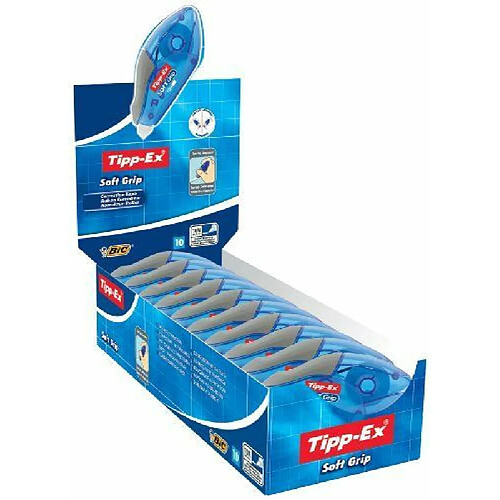 Tipp-Ex 895933 Roller de correction Bleu Lot de 10