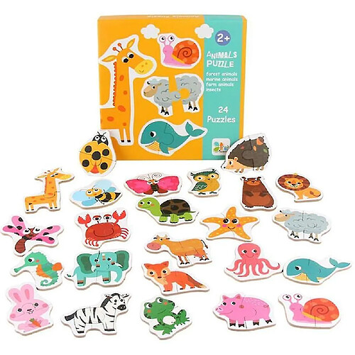 Universal Animaux Puzzles Puzzles, puzzles faciles Éducation Apprentissage Jouets