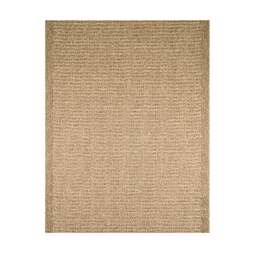 Avril Paris Tapis extérieur - 80x300cm - naturel - 100% polypropylène résistant aux UV - 1400 gr/m2 - EDEN