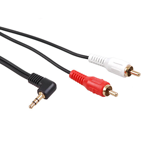 Câble mini Jack MIDV-825 2RCA 3,5mm Maclean MCTV-825