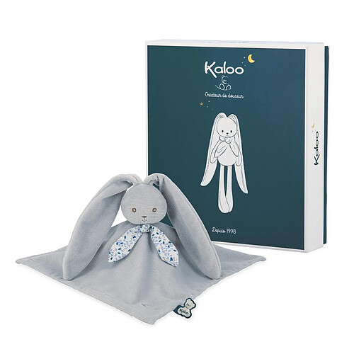 Kaloo Doudou lapin bleu Lapinou